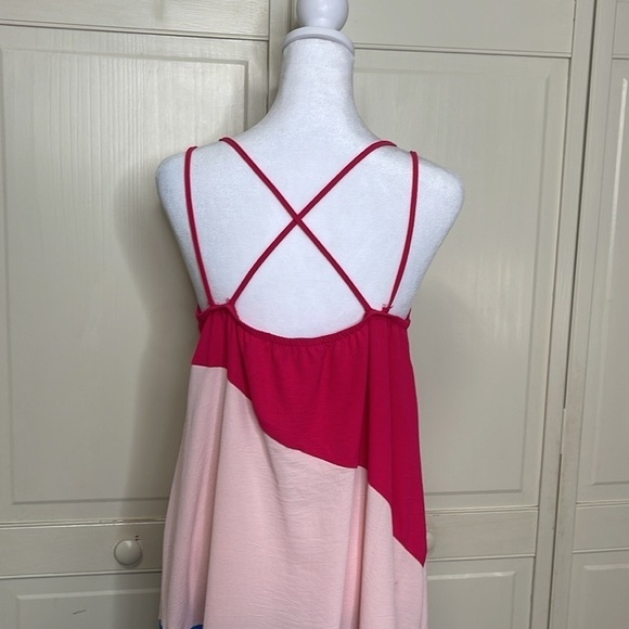 GIBSONLOOK Color Block Maxi Shift Dress Size M - Picture 4 of 8